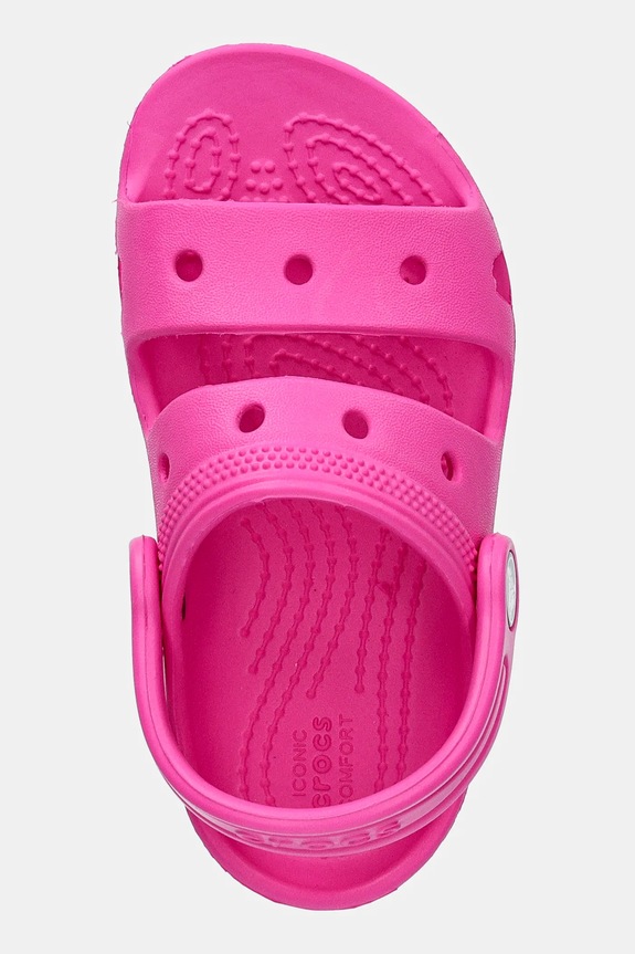 Crocs klapki dziecięce CLASSIC KIDS SANDAL różowy 207537.CROCS.CLASSIC.KI