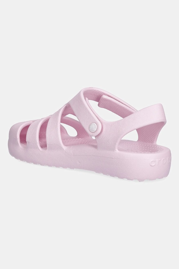 Deklice Sandali Crocs CLASSIC FISHERMAN KIDS 210625.CROCS.CLASSIC.FI roza