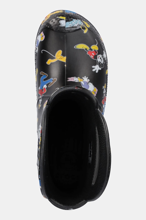 Crocs cizme MICKEY FRIENDS HANDLE IT BOOT KIDS negru 210889.CROCS.MICKEY.FRI