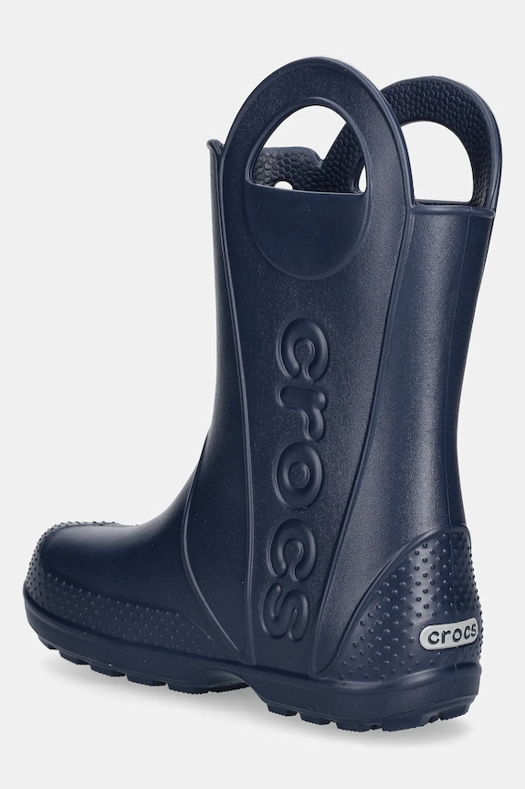 Chłopiec Crocs kalosze HANDLE IT RAIN BOOT KIDS 211052.CROCS.HANDLE.IT. granatowy