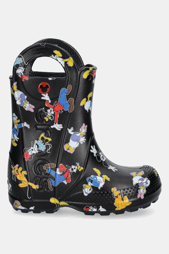 Gumáky Crocs MICKEY FRIENDS HANDLE IT BOOT KIDS 211146.CROCS.MICKEY.FRI čierna SS25