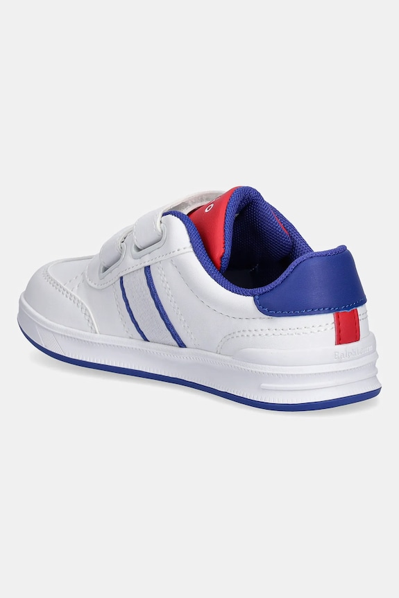 Fiú Polo Ralph Lauren gyerek sportcipő HERITAGE COURT III T-TOE EZ RL02068100 fehér
