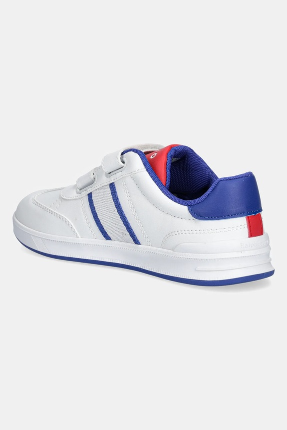 Chłopiec Polo Ralph Lauren buty HERITAGE COURT III T-TOE EZ RL02476104 biały