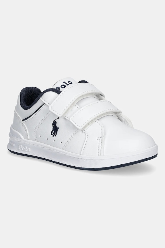 Dětské sneakers boty Polo Ralph Lauren HERITAGE COURT IV EZ nízký bílá RL01972112