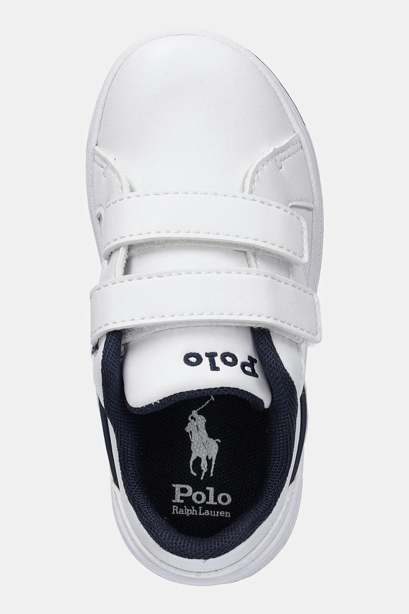 Dětské sneakers boty Polo Ralph Lauren HERITAGE COURT IV EZ bílá RL01972112
