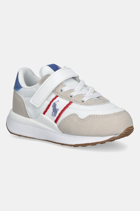 Polo Ralph Lauren gyerek sportcipő TRAIN 89 SPORT PS művelúr szürke RL01975100