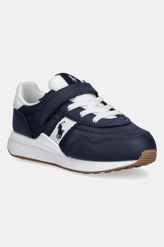 Dětské sneakers boty Polo Ralph Lauren TRAIN 89 SPORT PS imitace kůže námořnická modř RL01975410