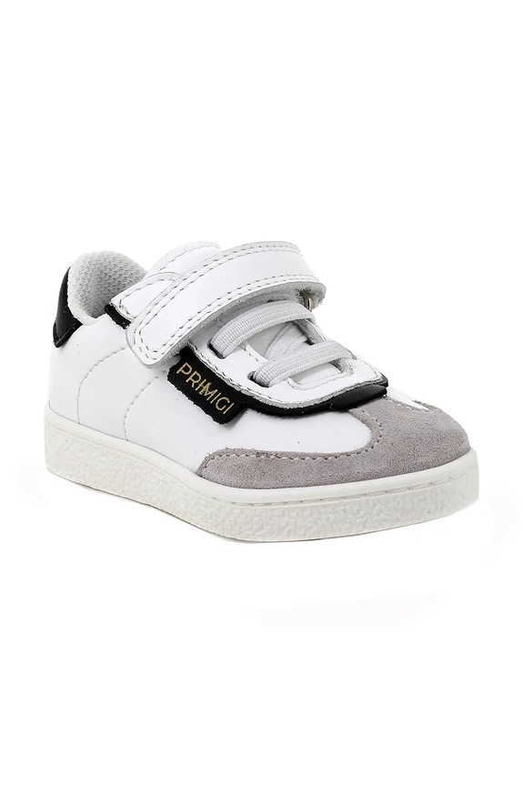 Primigi sneakers pentru copii piele întoarsă alb 7904100.25.29