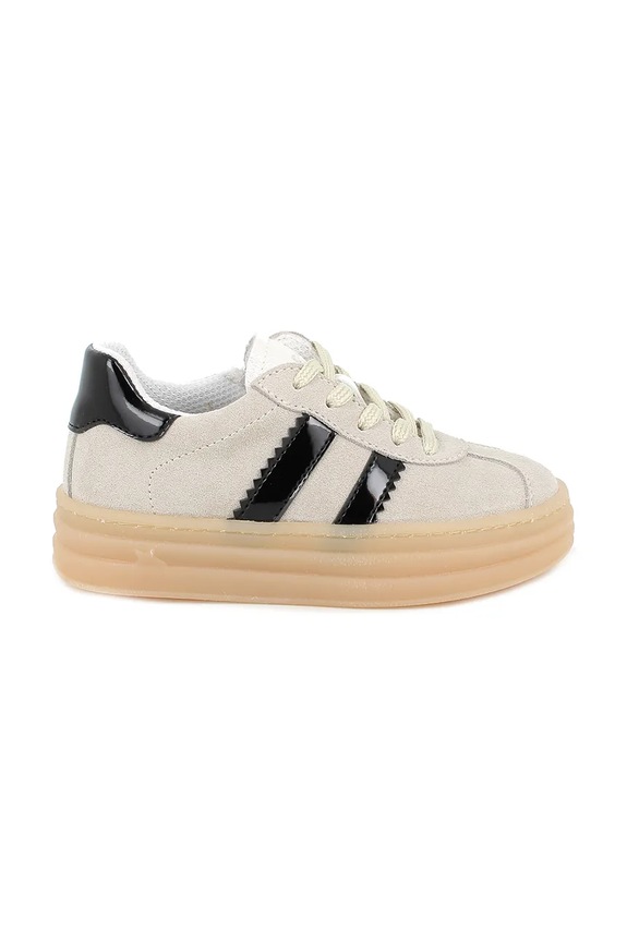Primigi sneakersy zamszowe dziecięce 7926011.30.35 beżowy SS25