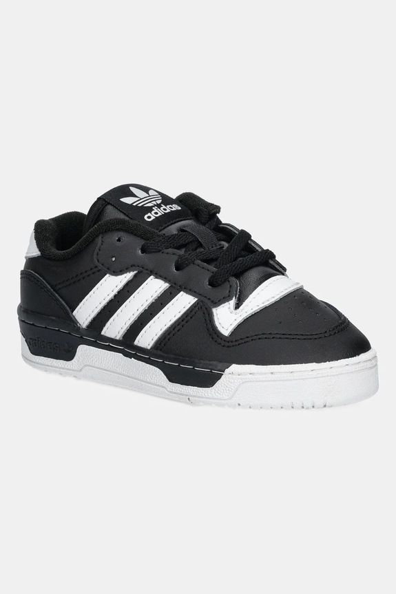 adidas Originals sneakersy dziecięce RIVALRY LOW imitacja skóry licowej czarny IF5248