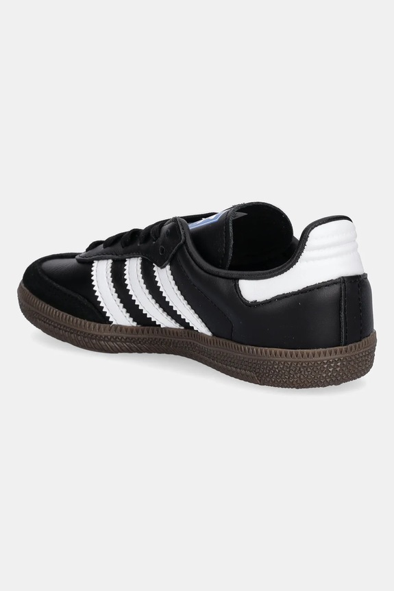 Chłopiec adidas Originals sneakersy skórzane SAMBA OG IE3678 czarny