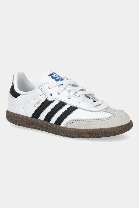 adidas Originals sneakersy skórzane SAMBA OG tekstylny biały IE3679