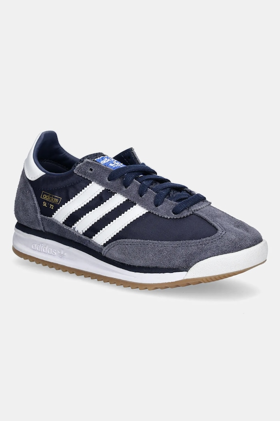 Otroške superge adidas Originals SL 72 RS Semiš mornarsko modra IH8080