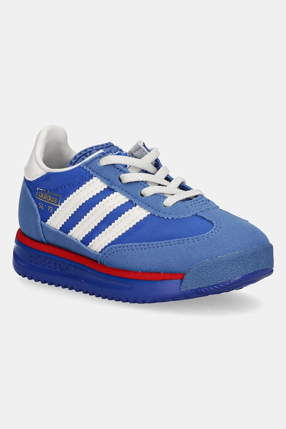 Tenisice adidas Originals SL 72 RS imitacija zrnate kože plava JI3089
