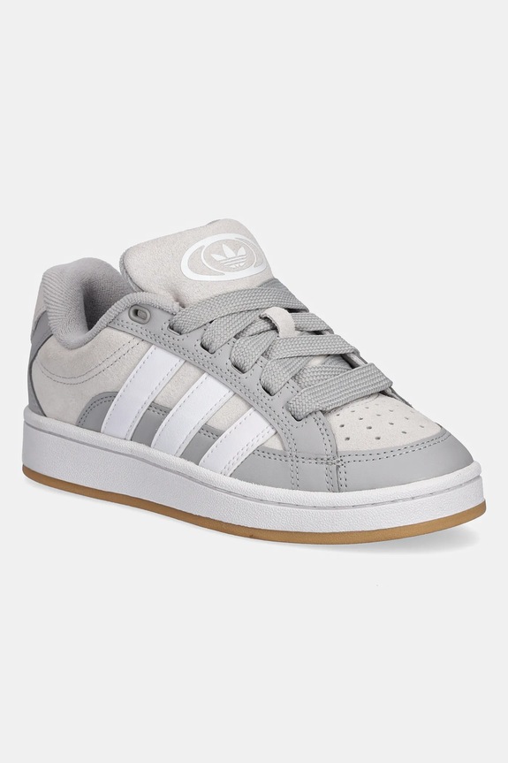 Detské tenisky adidas Originals CAMPUS 00s BETA usňová koža sivá JH7836