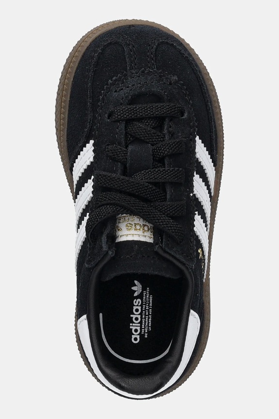 Detské semišové tenisky adidas Originals HANDBALL SPEZIAL čierna JI2898