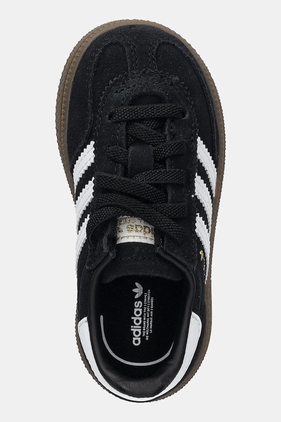 Detské semišové tenisky adidas Originals HANDBALL SPEZIAL čierna JI2898