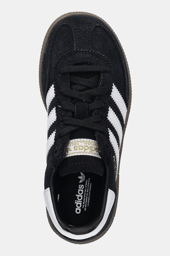 adidas Originals velúr sportcipő HANDBALL SPEZIAL fekete JI2894