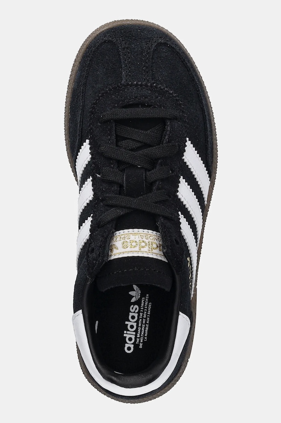 adidas Originals velúr sportcipő HANDBALL SPEZIAL fekete JI2894