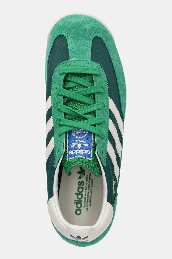 adidas Originals sneakersy dziecięce SL 72 RS zielony JH5673