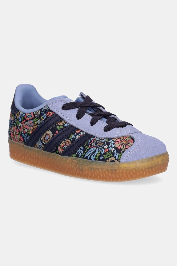 adidas Originals sneakersy dziecięce GAZELLE tekstylny granatowy JH5208