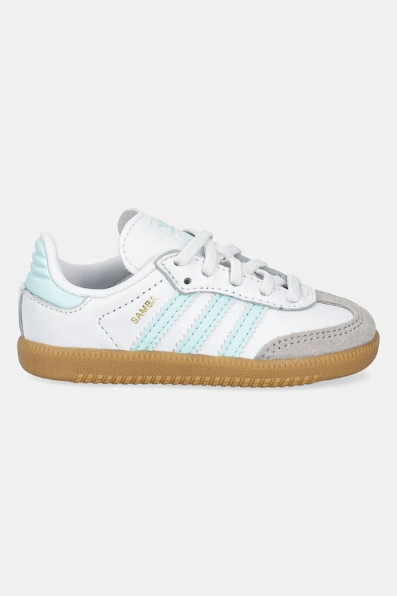 adidas Originals sneakersy skórzane SAMBA OG JP5489 turkusowy AW25