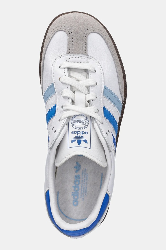 adidas Originals sneakersy SAMBA OG niebieski JP5493