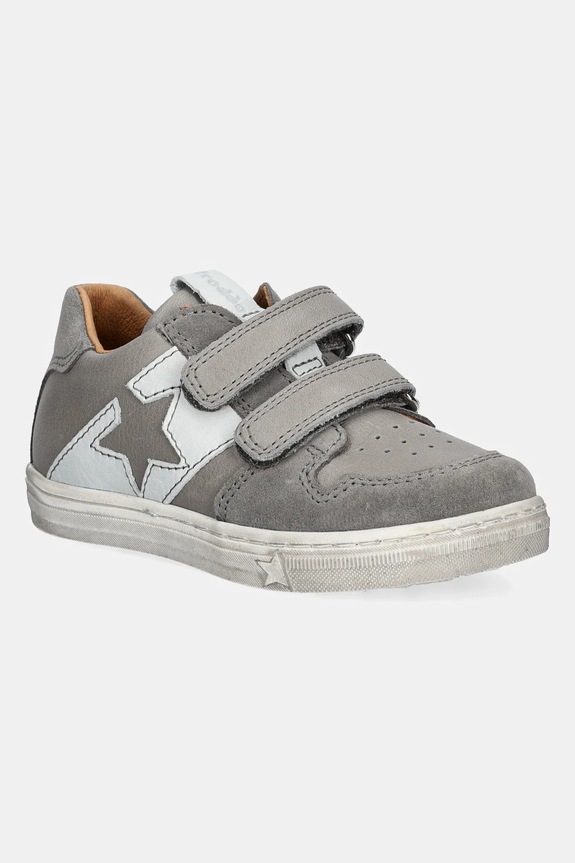 Froddo sneakersy skórzane dziecięce DOLBY Planet friendly szary G2130315.25.30