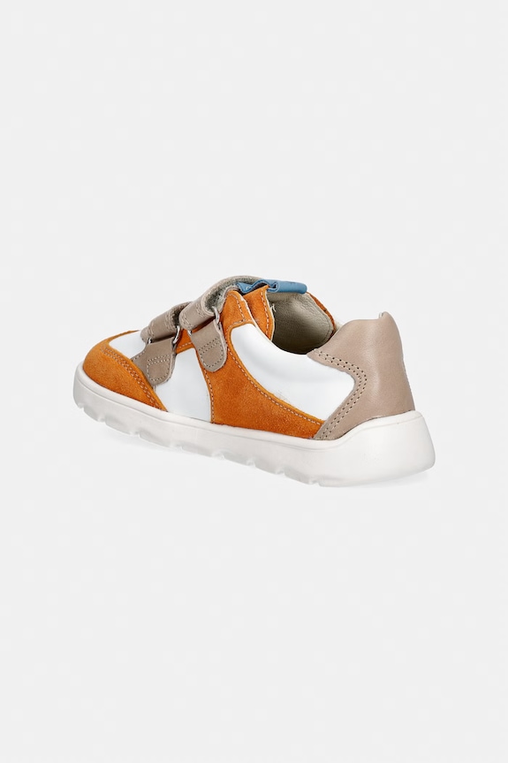 Момче Детски кожени маратонки Froddo BAREFOOT ZERU SPRING G3130264.25.30 оранжев