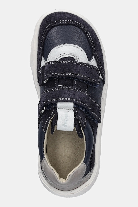 Detské kožené tenisky Froddo BAREFOOT ZERU SPRING tmavomodrá G3130264.25.30