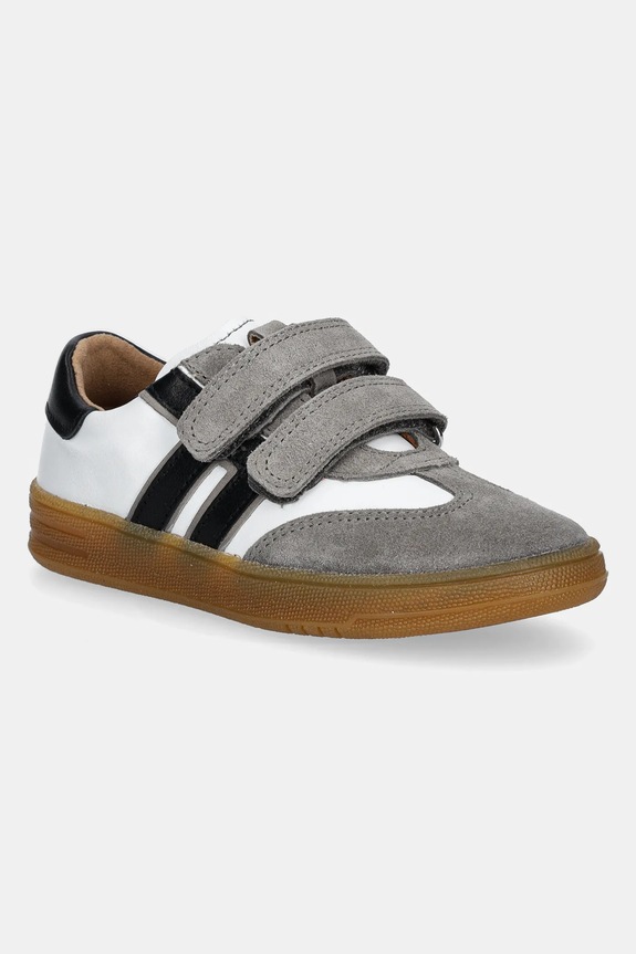 Froddo sneakers de piele întoarsă pentru copii LOU Planet friendly alb G3130269.24.30