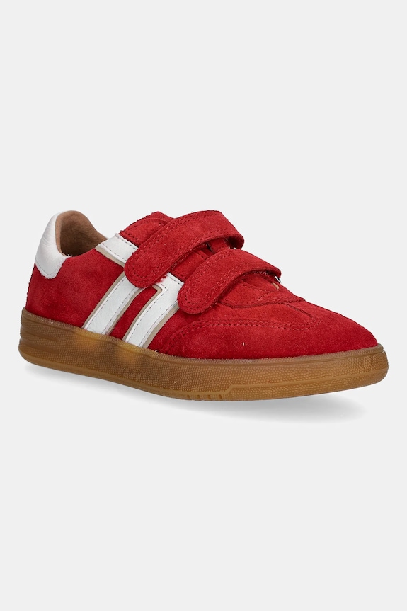 Froddo sneakersy zamszowe dziecięce LOU Planet friendly czerwony G3130269.24.30