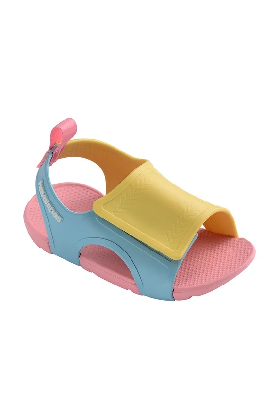 Havaianas sandały z odkrytą piętą dziecięce BABY PLAY Produkt niemowlęcy różowy 4147754