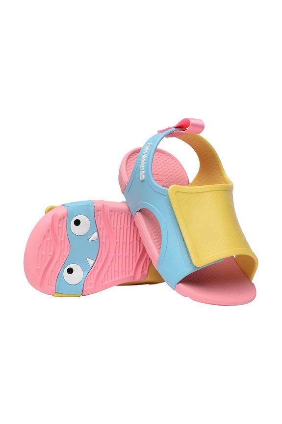Havaianas sandały z odkrytą piętą dziecięce BABY PLAY 4147754 różowy