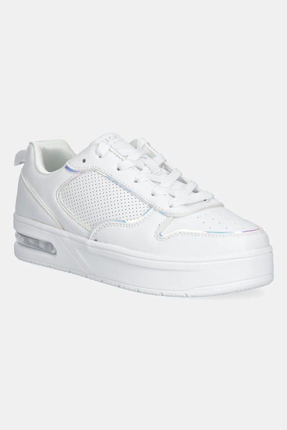 Skechers sneakersy dziecięce COURT HI-AIR imitacja skóry licowej biały 310211L