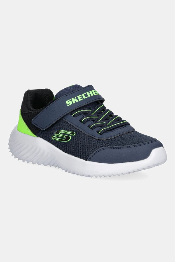 Skechers sneakersy dziecięce BOUNDER syntetyczny granatowy 403908L