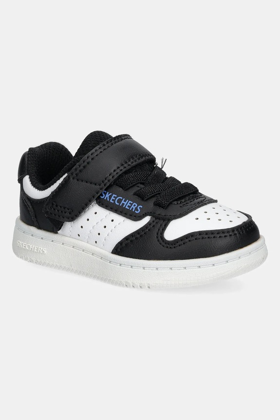 Skechers sportcipő QUICK STREET textil fekete 405638N