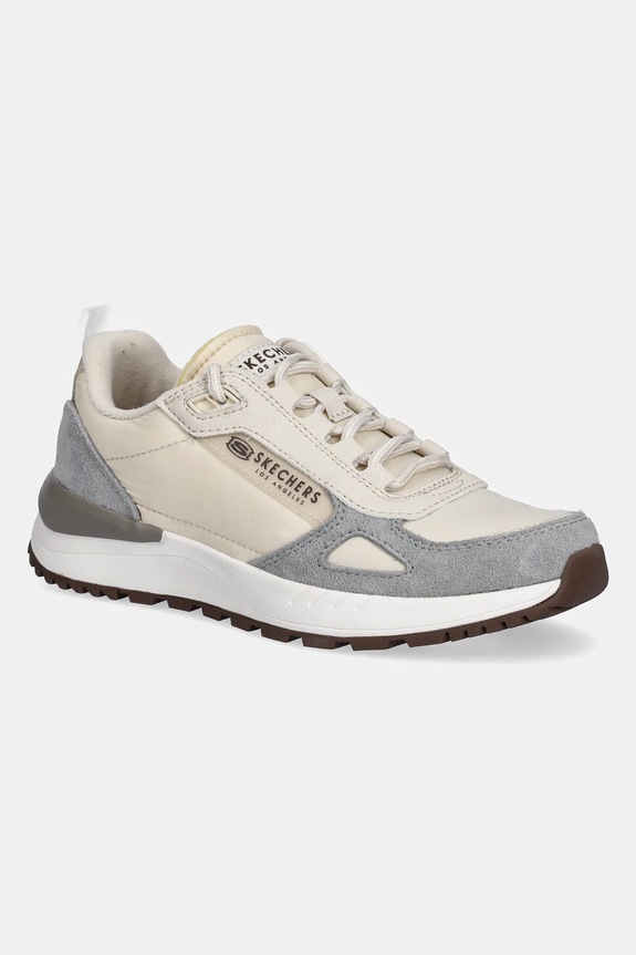 Skechers sportcipő FURY bevonatos bőr bézs 419015L