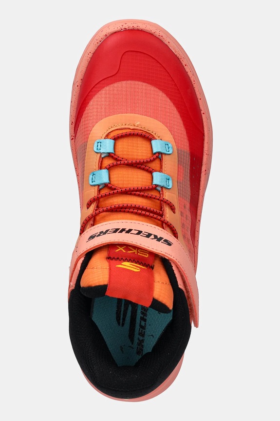 Dětské tenisky Skechers SKX COURT HYPE - HOOPER-HERO oranžová 406068L