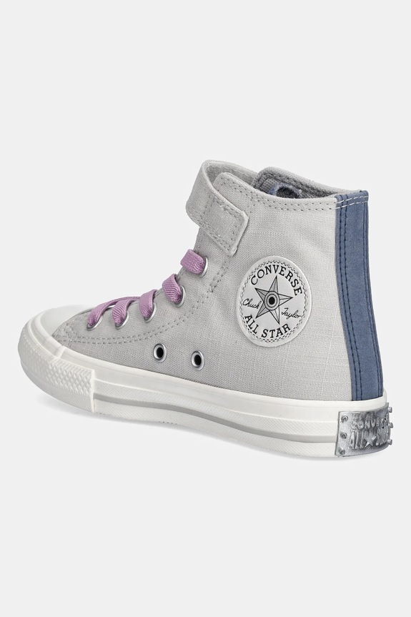 Chłopiec Converse trampki dziecięce CTAS 1V HI X NARUTO A16146C szary