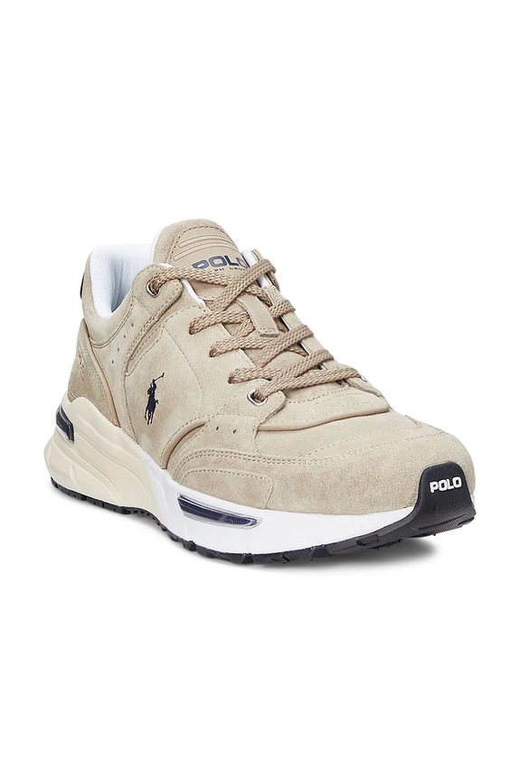 Polo Ralph Lauren suede sneakers Trackster 250 809955688001.100 beige SS25