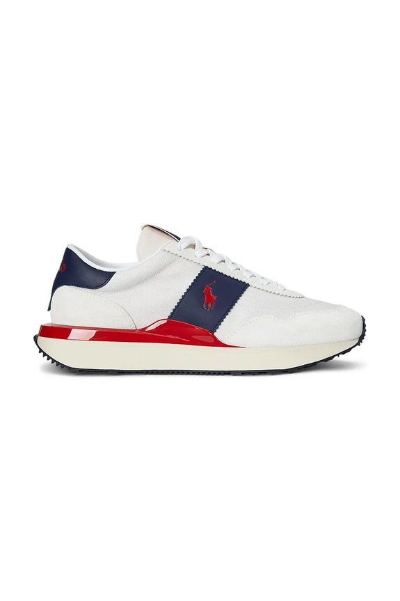 Tenisky Polo Ralph Lauren Train 89 Pp přírodní kůže bílá 809955709002.100