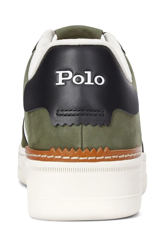 Cipők Polo Ralph Lauren bőr sportcipő Masters Crt 809955690002.101 zöld