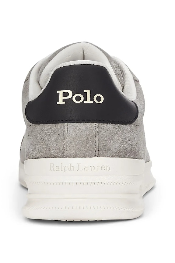 Obuća Tenisice od brušene kože Polo Ralph Lauren Hrt Crt Ii 809955691002.020 siva