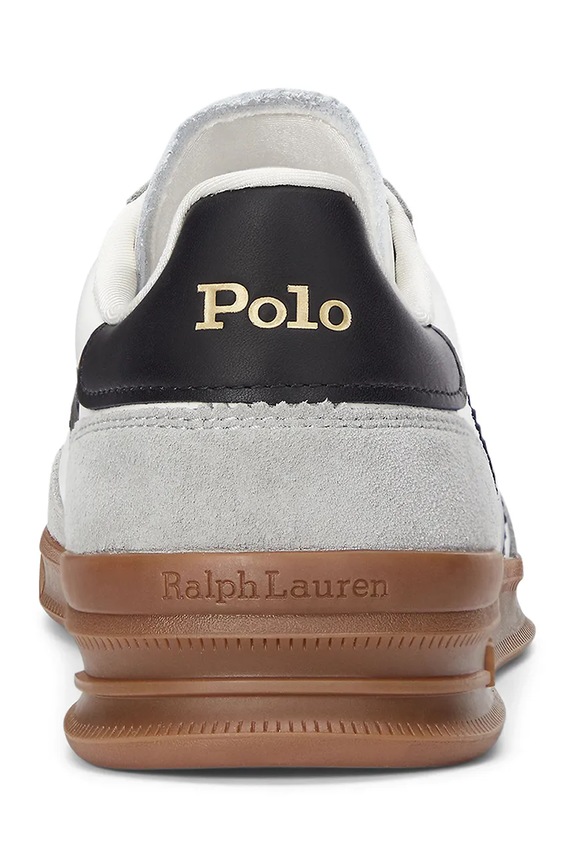 Обувки Кожени маратонки Polo Ralph Lauren Hrt Aera Pp 809956119002.100 бял