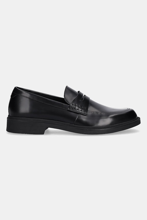 BOSS mokasyny skórzane Ronnin 50536172.001 czarny SS25