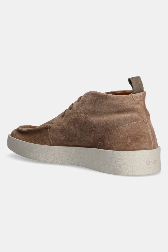 Încălțăminte BOSS pantofi de piele intoarsa Clay 50536160.260 maro