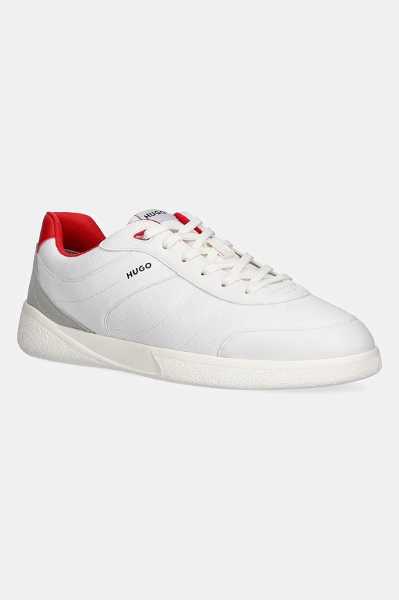 HUGO sneakersy Riven imitacja skóry licowej biały 50536302.126