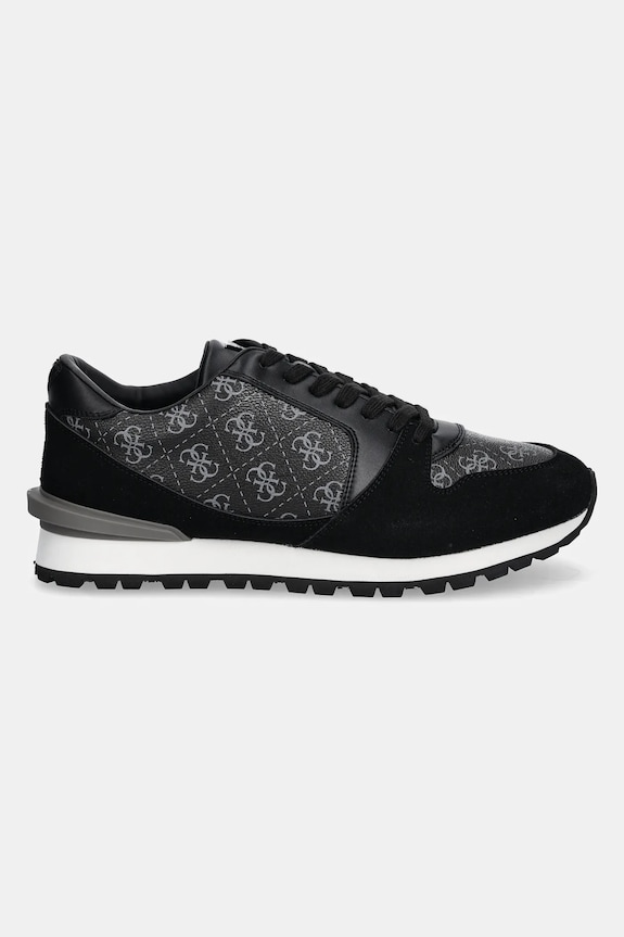 Guess sneakersy ARONA FMPARO.ELL12.DKBLA czarny SS25