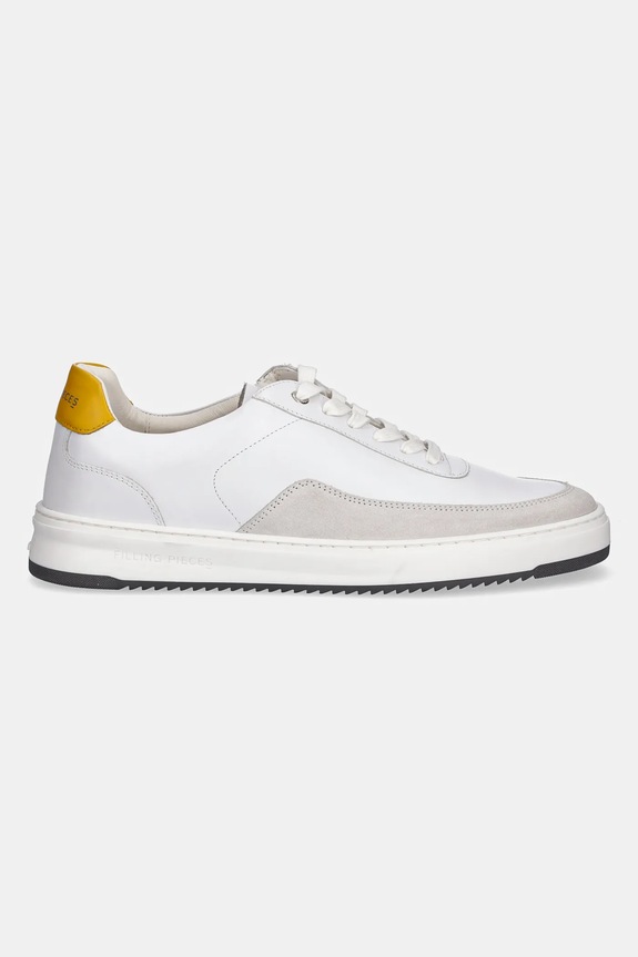 Filling Pieces bőr sportcipő Mondo Squash Tag 46725651924 fehér SS25